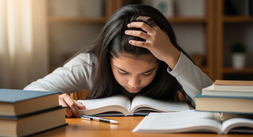 Dificuldade na leitura